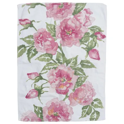 Serviette (Blanc, Rose, Vert) de Hemtex Coton