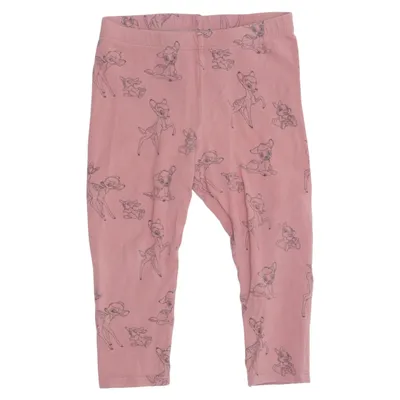 Leggings (Roze) van H&M x Disney Katoen, Elastaan