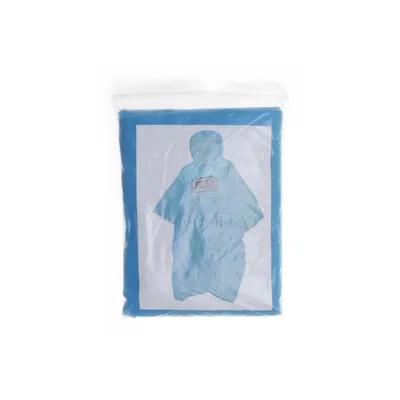 Rain poncho (Blue) from Jula