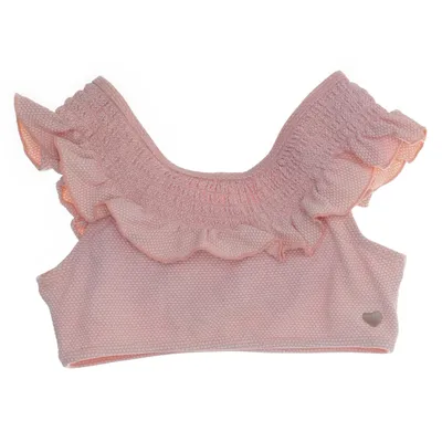 Bikini top (Roze) van POMPdeLUx Elastaan, Polyamide