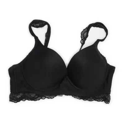 Haut de bikini (Noir) de Wolf & Whistle Élasthane, Polyamide, Polyester