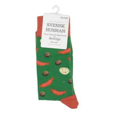 Strumpor (Grön, Flerfärgad) från Svensk Husman