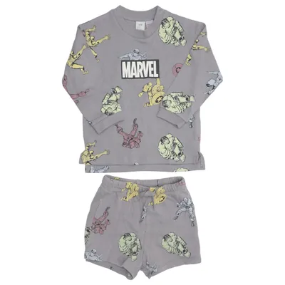 Set (Gray, Multicolored) from H&M x Marvel Cotton