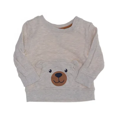 Sweatshirt (Beige) from Dopo Dopo Cotton, Viscose