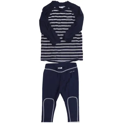 UV clothing (Blue, White) from Polarn O. Pyret Elastane, Polyamide