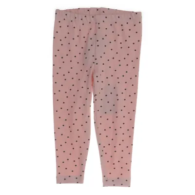 Leggings (Rosa, Svart) från ICA Elastan, Ekologisk bomull
