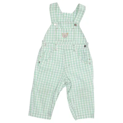 Dungarees (Green, White) from Steiff
