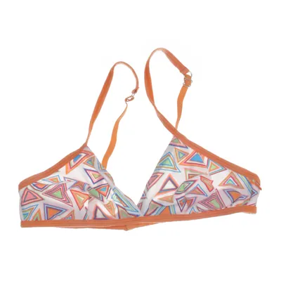 Bralette (Wit, Meerkleurig) van S'na by Sanetta Katoen, Elastaan
