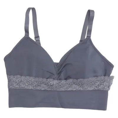 Bralette (Gray) from Creem Elastane, Polyamide