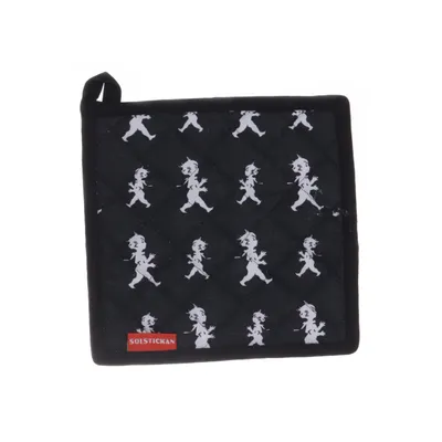 Grytlapp (Svart, Vit) från Solstickan Bomull, Polyester