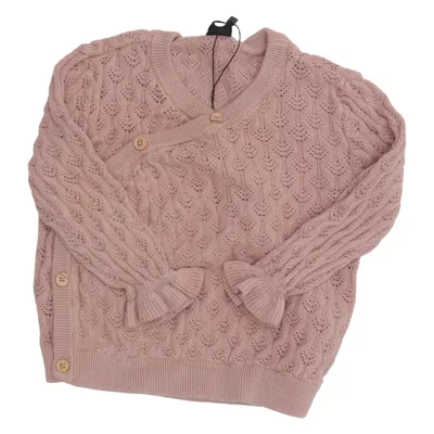 Cardigan (Rose) de Mini Coton