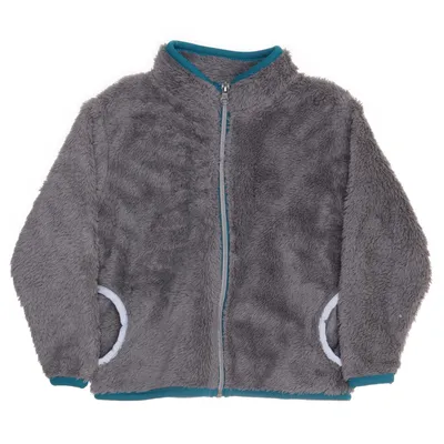 Fleece jas (Grijs, Blauw) van Workwear by Clas Ohlson