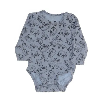 Romper (Blauw, Meerkleurig) van ICA I Love Eco Elastaan, Organisch katoen
