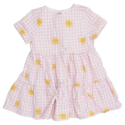 Robe (Rose, Blanc, Jaune) de Filou & Friends Coton, Polyester