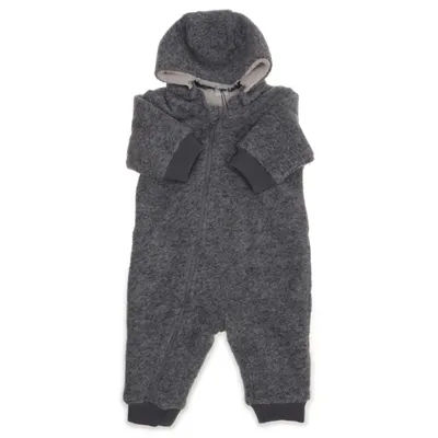 Overall (Grå) från Lindex Baby Polyester, Ull