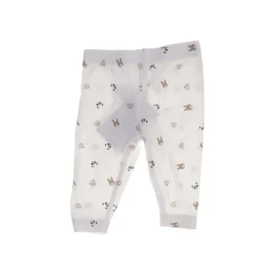 Leggings (Vit, Flerfärgad) från ICA I Love Eco Elastan, Ekologisk bomull