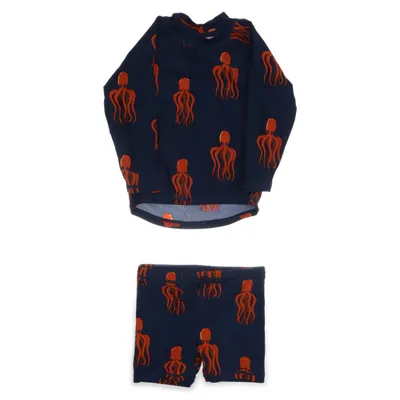 UV-kläder (Blå, Orange) från Minimarket Elastan, Polyamid, Polyester