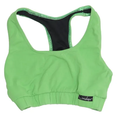 Brassière (Vert) de Winshape Coton, Élasthane