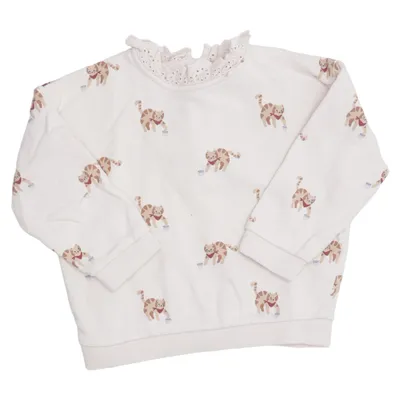 Sweatshirt (Beige) fra Bout'chou Bomuld, Elastan