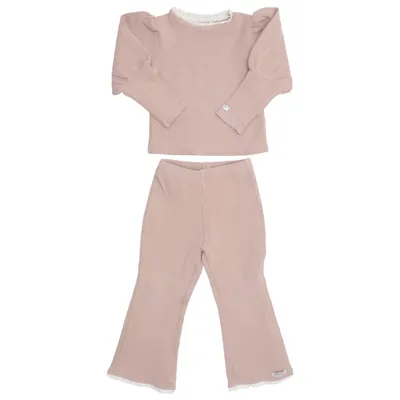 Set (Rosa) från Donsje Elastan, Ekologisk bomull