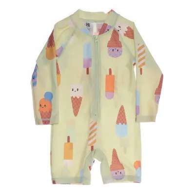 UV clothing (Yellow, Multicolored) Elastane, Polyester
