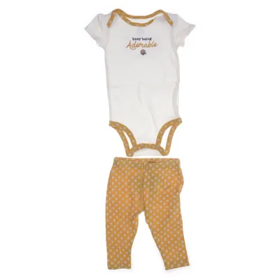 Set (Gul, Vit) från Carter's