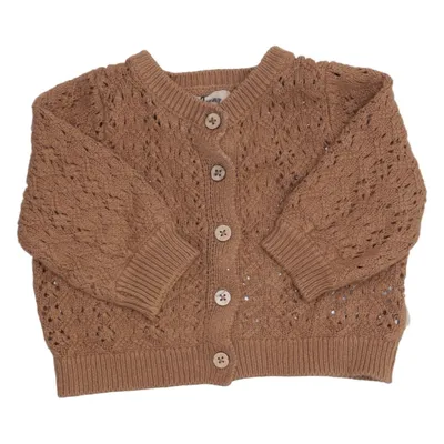Cardigan (Marron) de Wheat Coton biologique