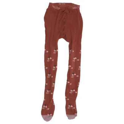Collants polaires (Marron, Multicolore) de Melton Coton, Élasthane, Polyamide