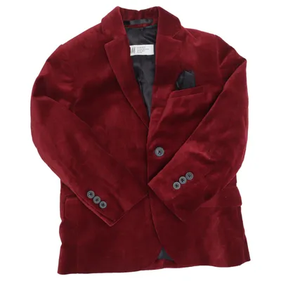 Blazer (Rouge) de H&M Coton, Polyester