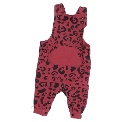 Barboteuse (Rose, Noir) de Jollein Coton biologique