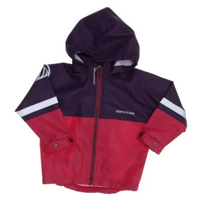 Regenjack (Lila, Roze) van Didriksons Polyester, Polyurethaan