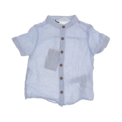 Kortärmad skjorta (Blå) från Primark Cares Bomull