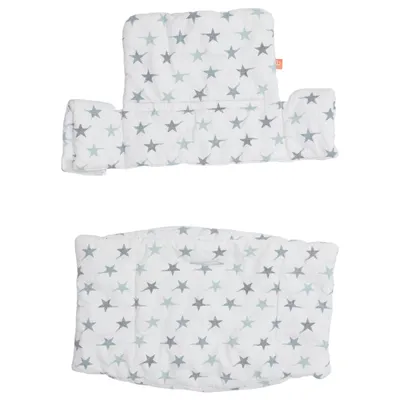 Barnstolsdyna (Vit, Flerfärgad) från Stokke