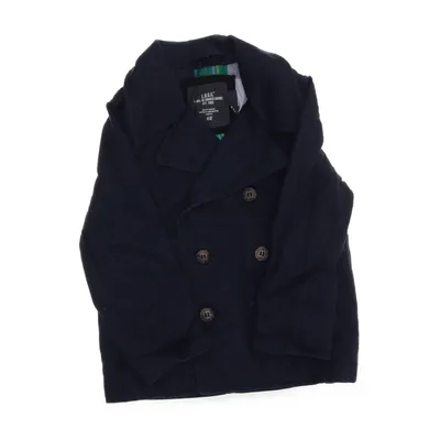 Pea coat (Blue) from L.O.G.G by H&M Polyester, Cotton