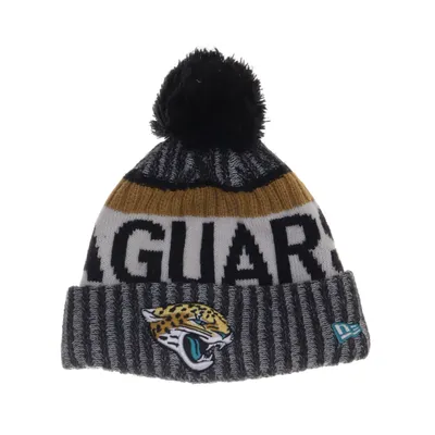 Bobble hat (Gray, White, Yellow) from New Era Acrylic, Polyester, Wool