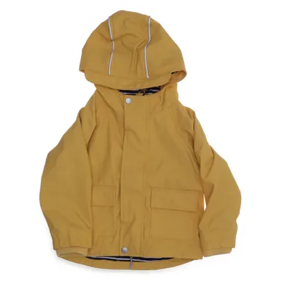 Regenjack (Geel) van Topomini Katoen, Polyester, Polyurethaan
