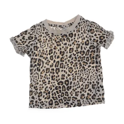 T-shirt (Beige, Svart, Brun, Flerfärgad) från Mini Gina Tricot Bomull