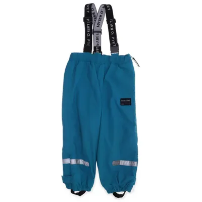 Softshell broek (Blauw) van Polarn O. Pyret Polyamide