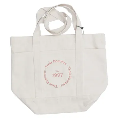 Sac en toile (Beige) de Trois Pommes