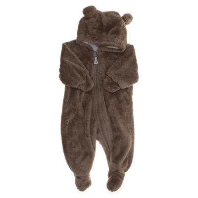 Onesie (Bruin) van H&M Katoen, Polyester