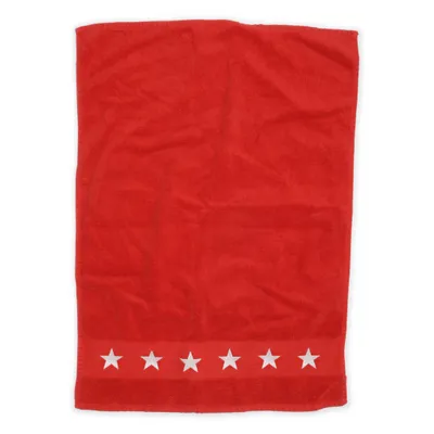 Handduk (Röd, Vit) från Classic Textile of Sweden