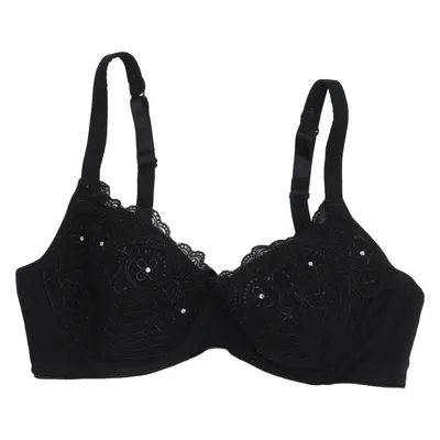 Soutien-gorge (Noir) de Miriale Coton, Élasthane, Polyamide, Polyester
