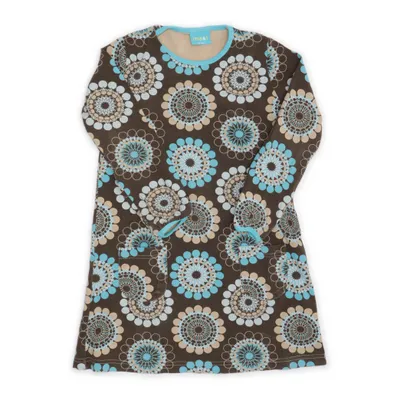 Klänning (Brun, Blå, Beige, Flerfärgad) från Me&i Bomull, Elastan