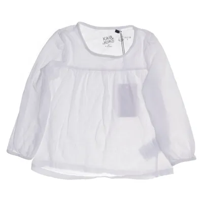 Lange mouwen shirt (Wit) van Kiki & Koko Katoen