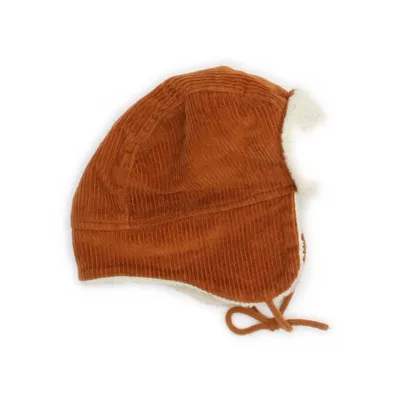 Trapperhat (Brun, Hvid) fra Rikiki Bomuld, Elastan, Polyester, Viscose