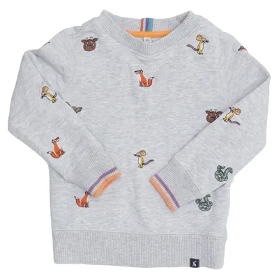 Sweatshirt (Gris, Multicolore) de Joules Coton