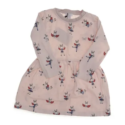 Dress (Pink, Multicolored) from Livly Cotton, Elastane