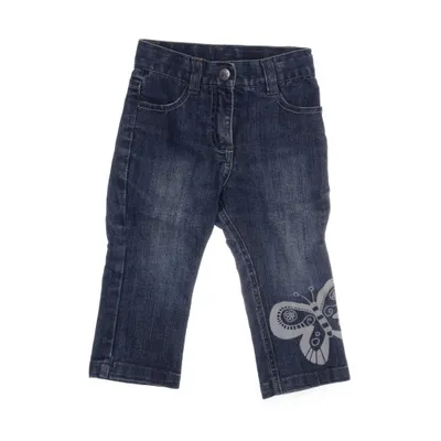 Spijkerbroek (Blauw) van Kids by Lindex Katoen, Elastaan, Polyester