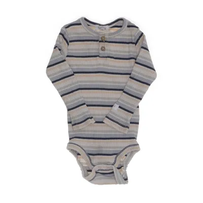 Romper (Blauw, Grijs, Beige, Meerkleurig) van Newbie by KappAhl Katoen, Elastaan