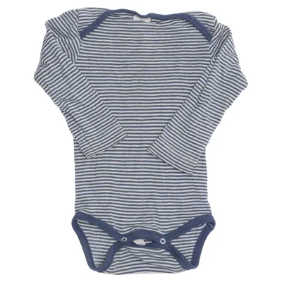 Romper (Blauw, Wit) van Cosilana Zijde, Wol